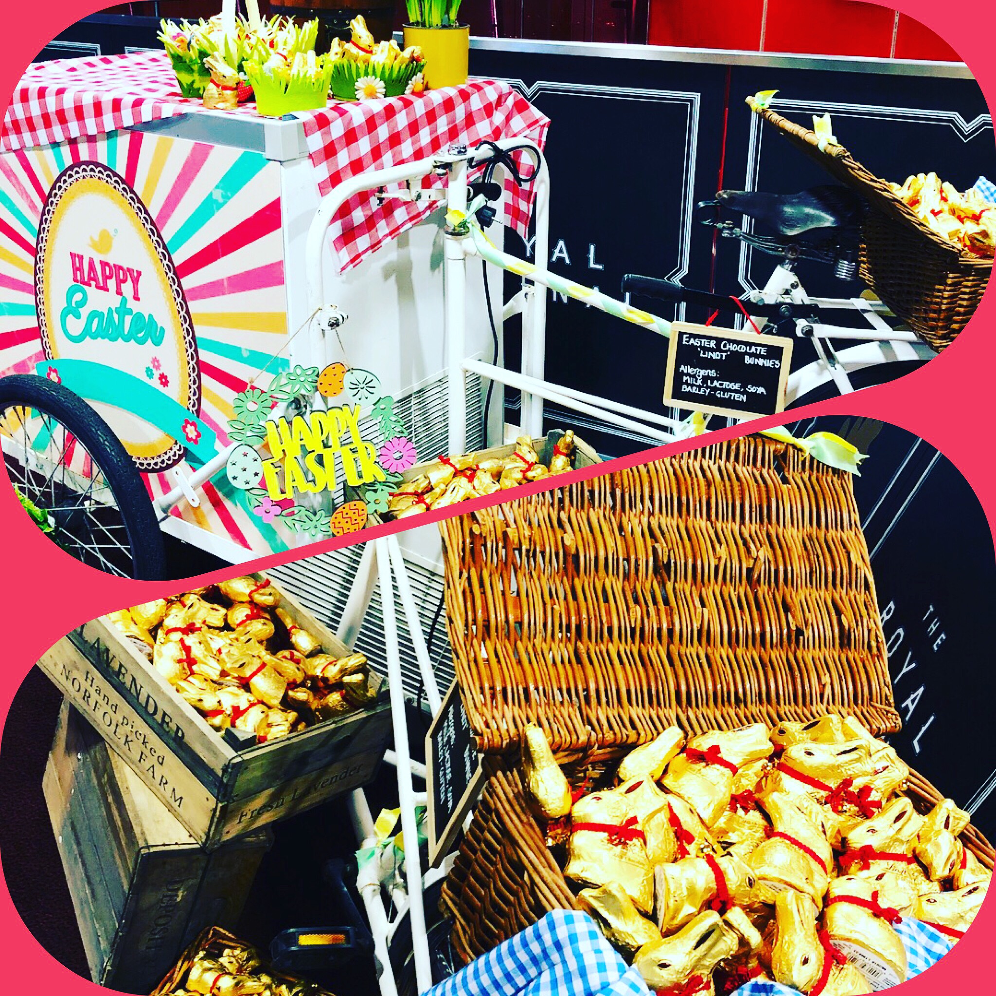 Easter Themed Carts - Mobile Food and Drink Carts, Tricycles & Kiosk