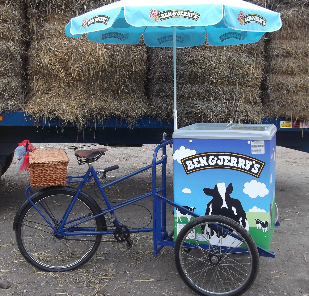 Ben Jerry s Ice Cream Tricycle  Mobile Food and Drink 